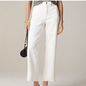 J. Crew CH680 White J.Crew: Slim-wide Jean For Women NWT